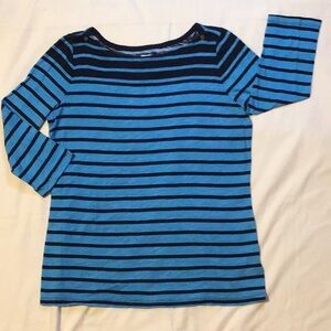 JCPenney Boatneck Striped Shirt